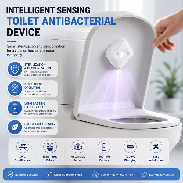 Automatic UV Toilet Deodorizer & Sterilizer