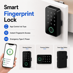 mart Fingerprint Cabinet Lock for Drawers, Cabinets & Furniture