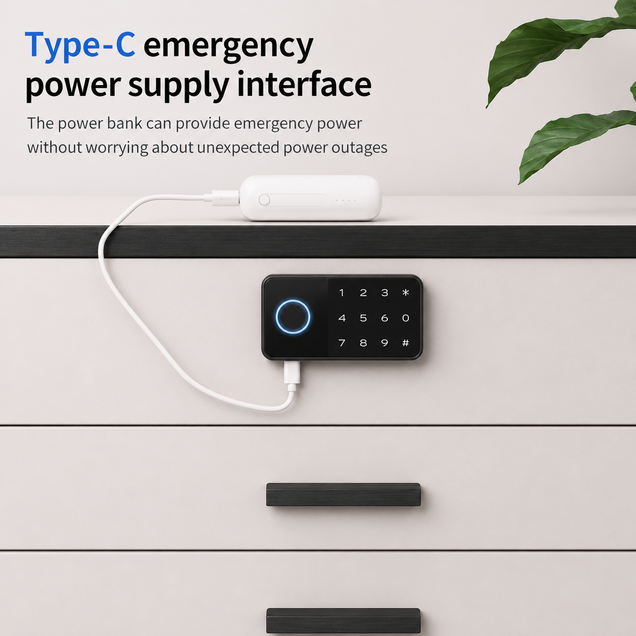 mart Fingerprint Cabinet Lock for Drawers, Cabinets & Furniture