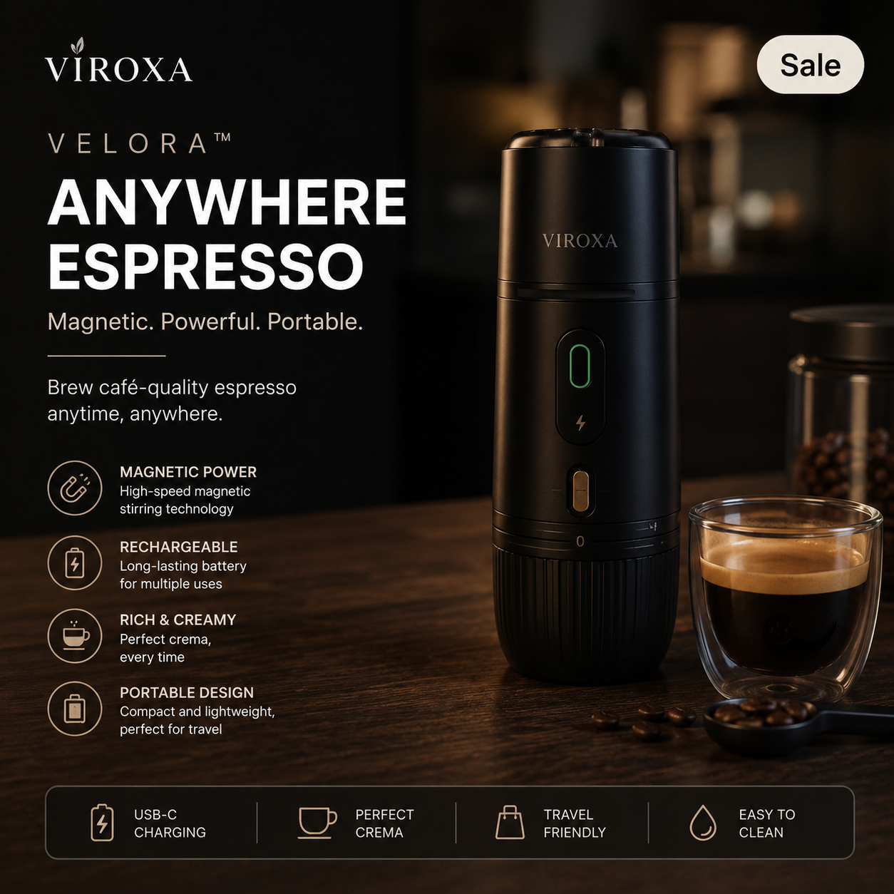 Veloro™ Anywhere Espresso