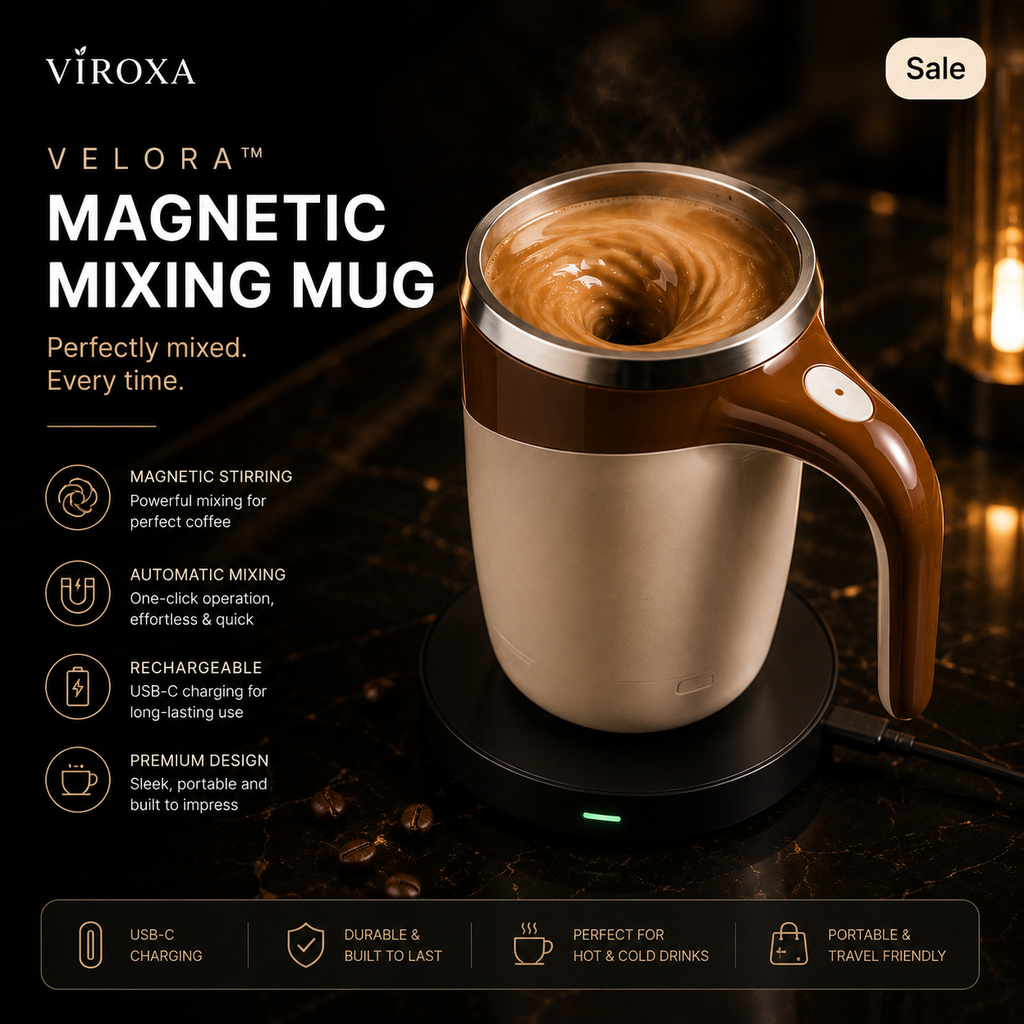 Velora™ Magnetic Mixing Mug