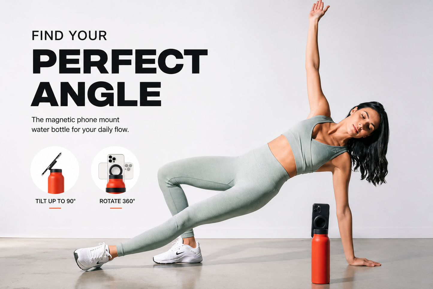 Viroxa Flow MagSafe Bottle