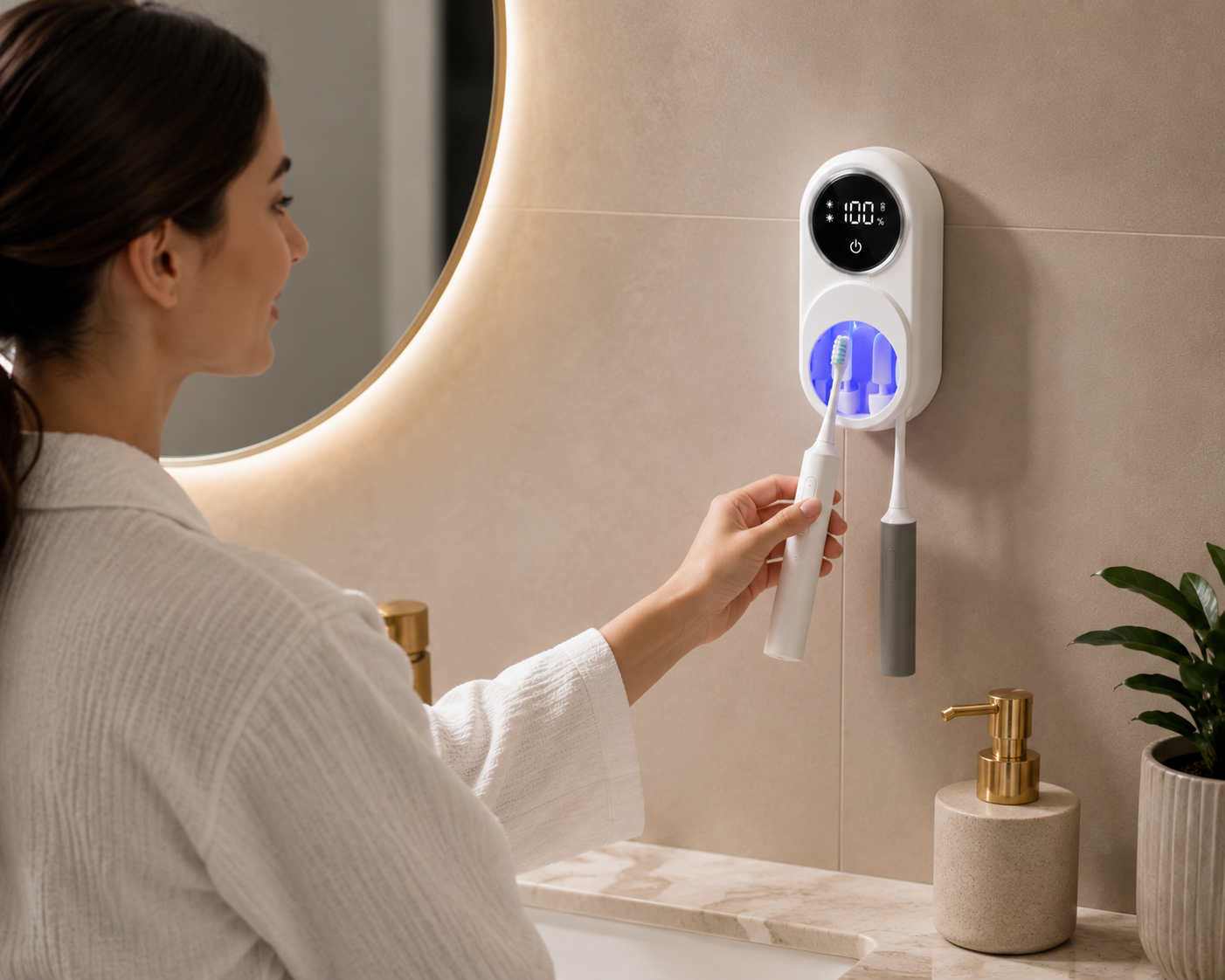 UV Toothbrush Sanitizer Pro